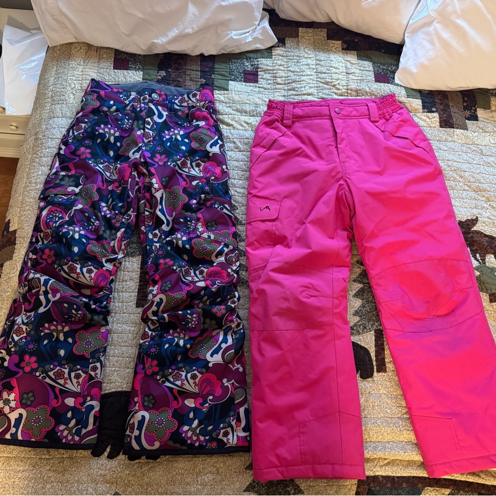 Colorful Kids Snow Pants